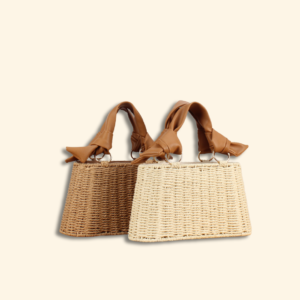 Handwoven Medium Top-handle Bag