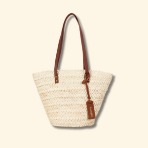 Braided Corn-straw Large Tote Bag