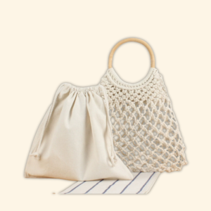 Handknotted Medium Net Carryall